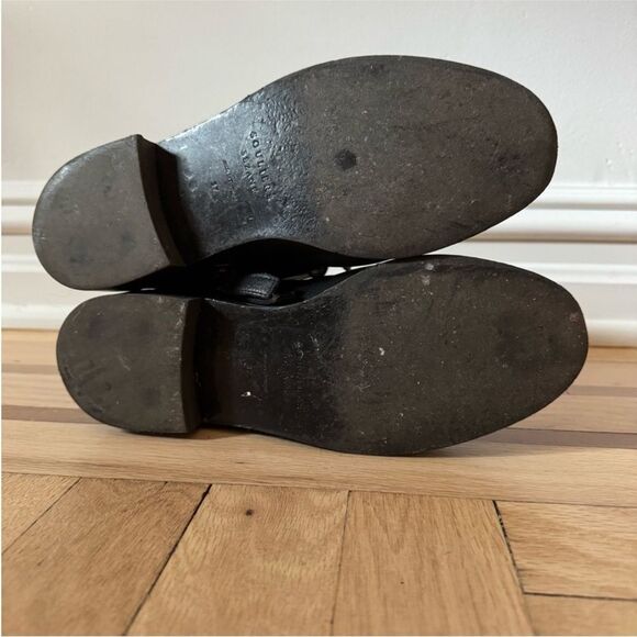 Sezane Laetitia Ankle Leather Boots - Picture 6 of 8